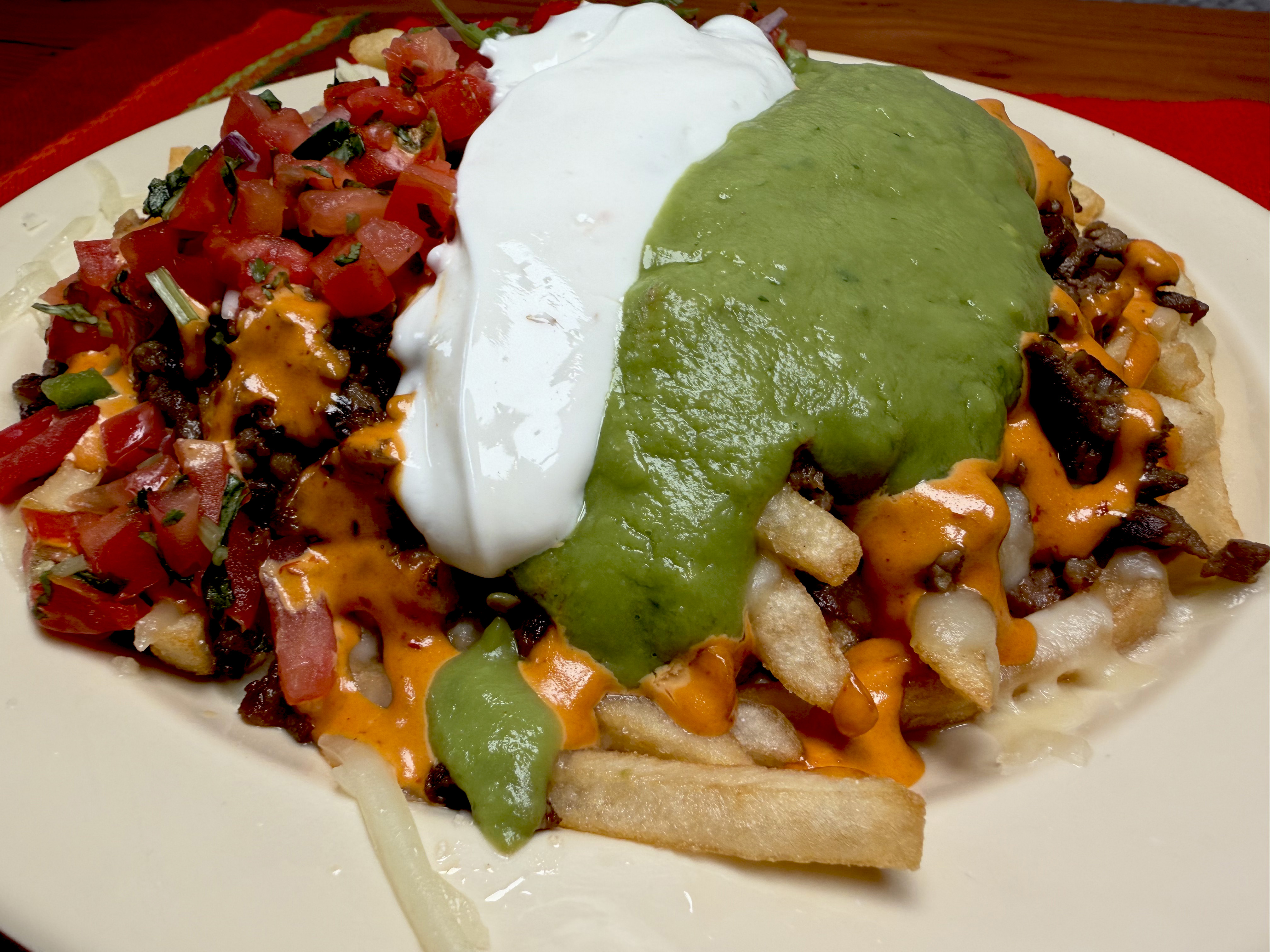 Asada Fries Closeup
