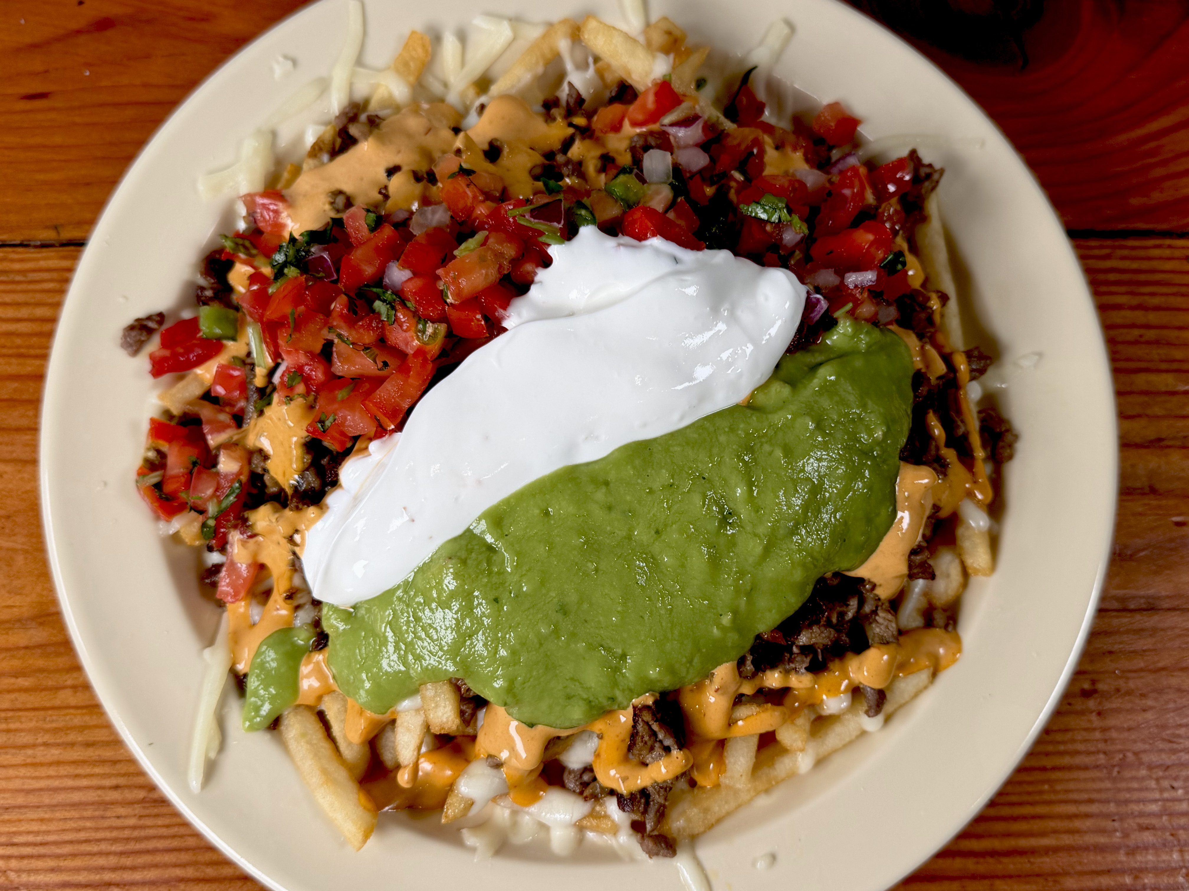 Asada Fries Delicious Creamy Flavorful Dish