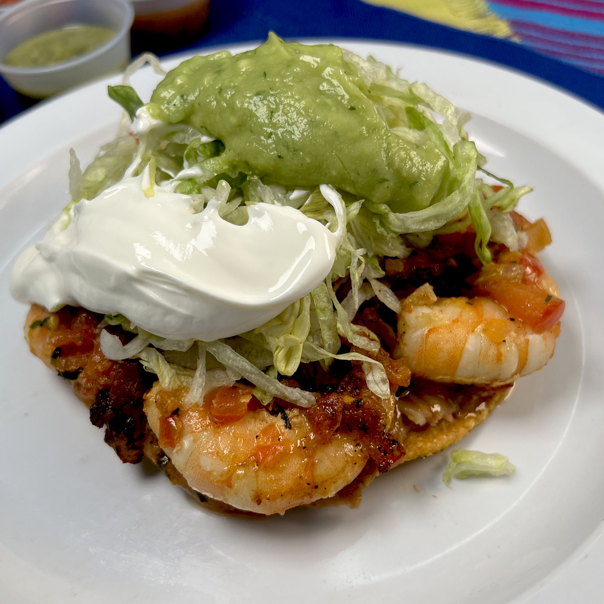 Shrimp Tostada